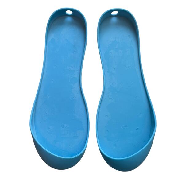 MAHABIS Classic Slip on Shoes with Yellow & Blue Bottoms Size EU 40/9 - Picture 5 of 8